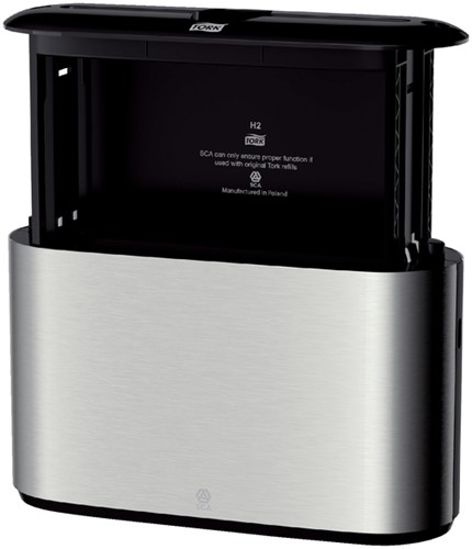 Handdoekdispenser Tork H2 Image Line Xpress countertop zilver 460005-6